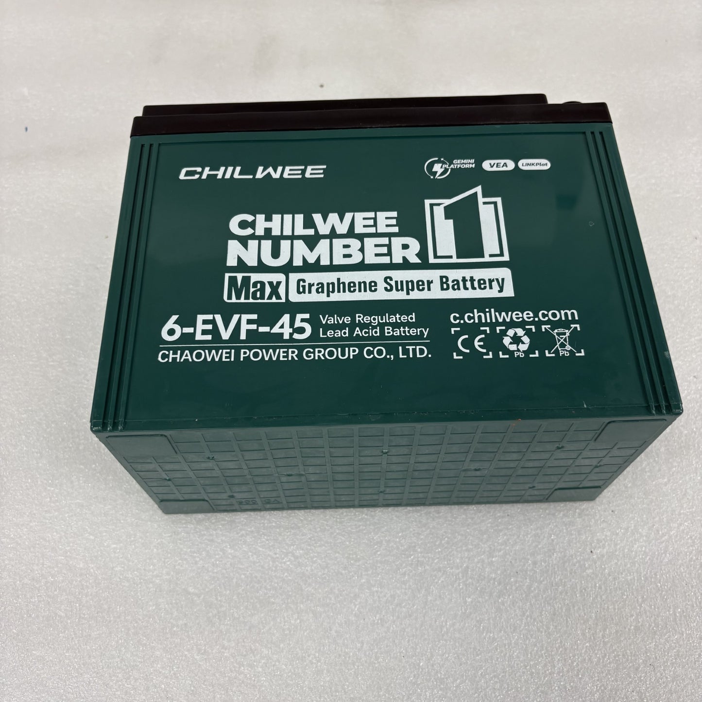 (One) EM25/SJ25 Floor Scrubber Machine Battery 12V 45AH Sealed Lead Acid Battery