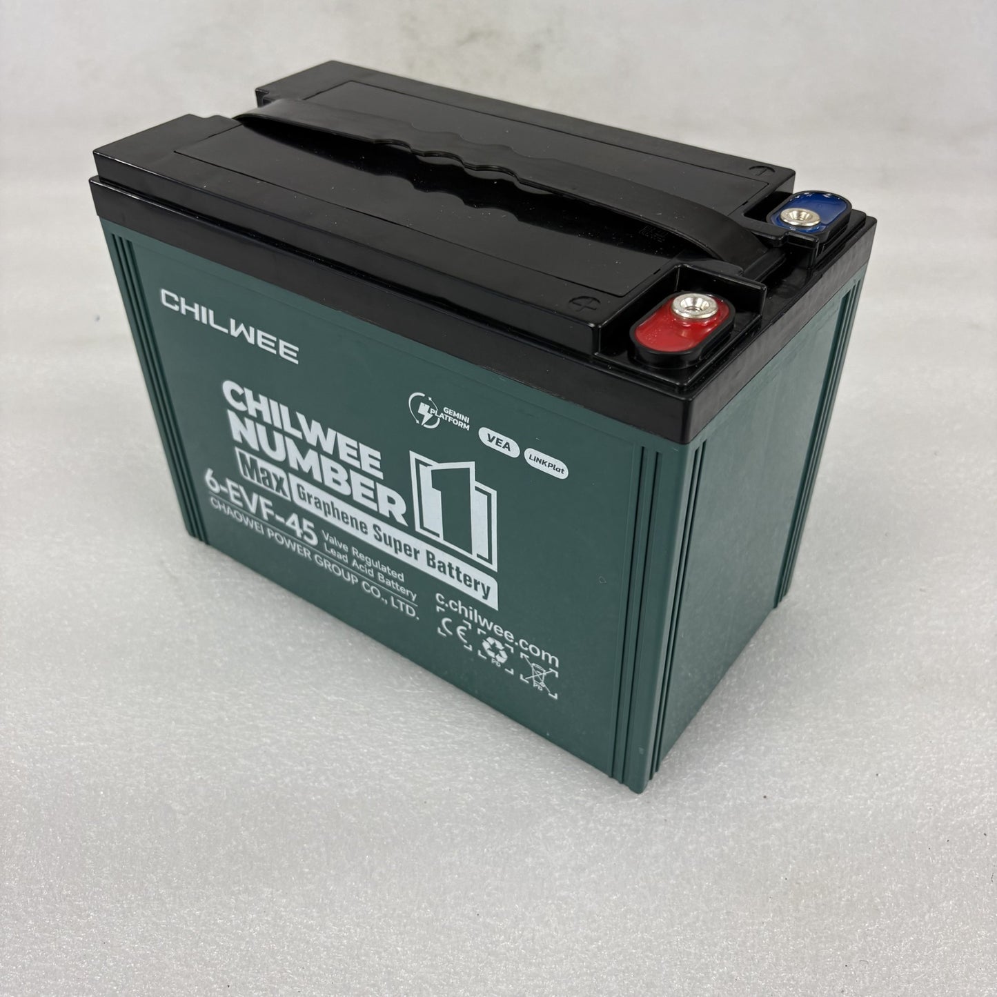 (One) EM25/SJ25 Floor Scrubber Machine Battery 12V 45AH Sealed Lead Acid Battery