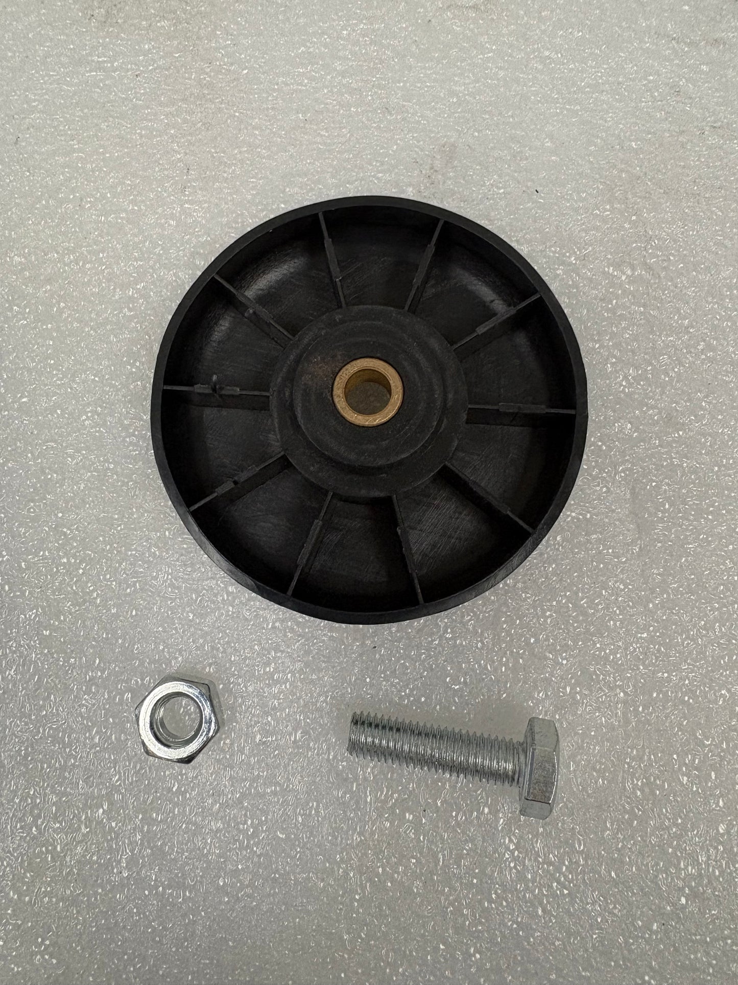 Front Bumper Wheel For Emotor EM-25 SJ-25 EM25 SJ25 Floor Scrubber Machine