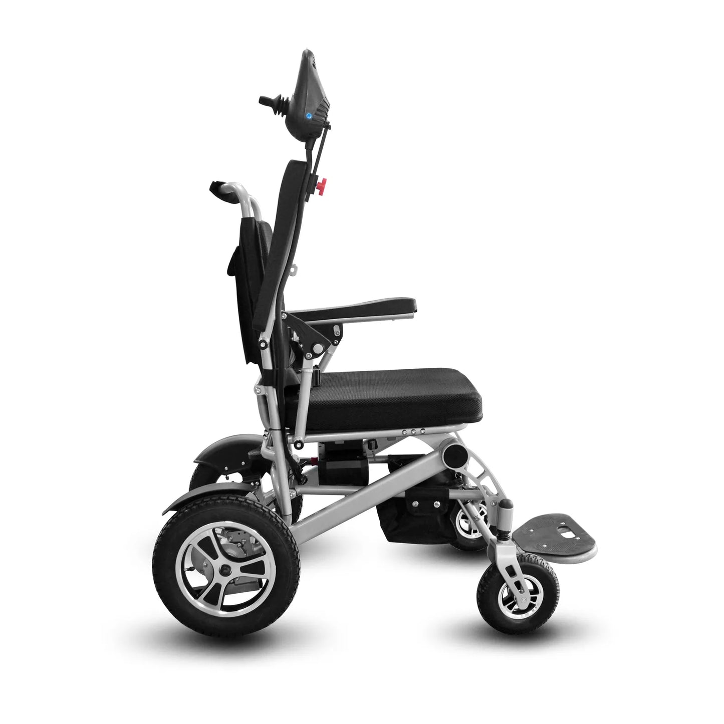 FOLDABLE ALUMINUM ELECTRIC WHEELCHAIRS MAX 300LBS 12AH BATTERY