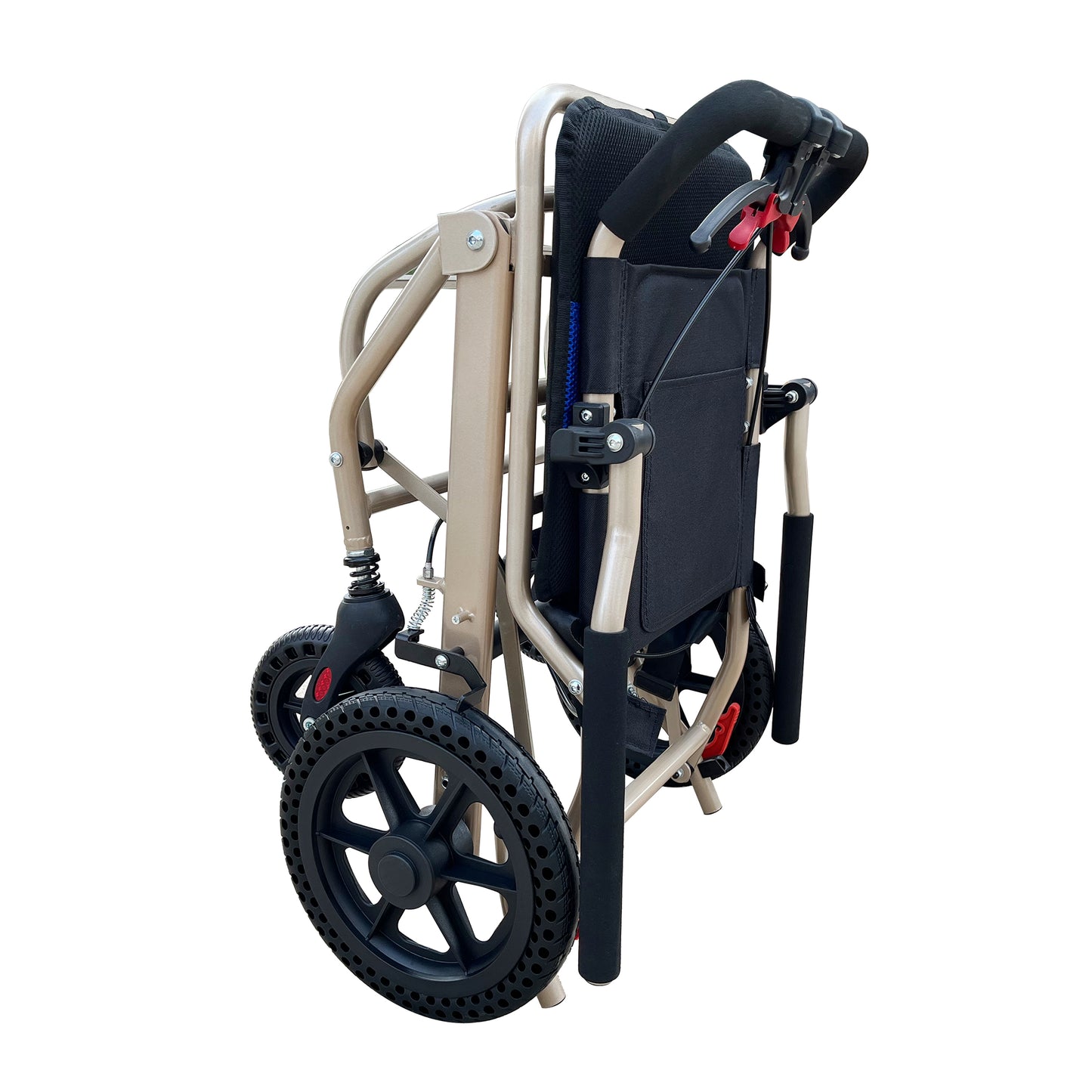 ULTRALIGHT ALUMINUM FOLDING MANUAL WHEELCHAIRS 16" WIDE SEAT (MAX 265 LBS.)