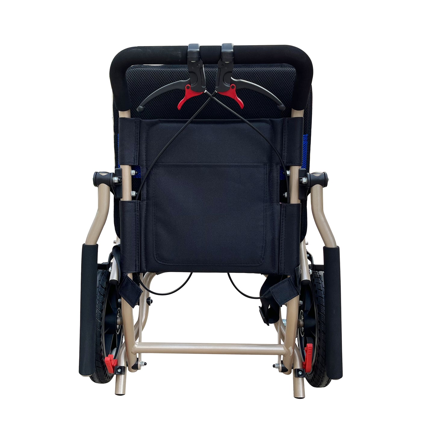 ULTRALIGHT ALUMINUM FOLDING MANUAL WHEELCHAIRS 16" WIDE SEAT (MAX 265 LBS.)