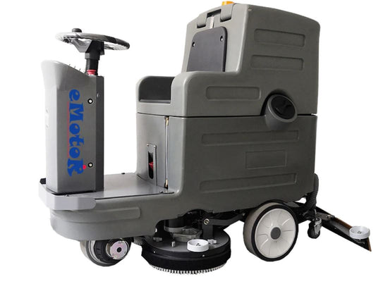 E-MOTOR X5 IS A RIDE ON FLOOR SCRUBBER MACHINE