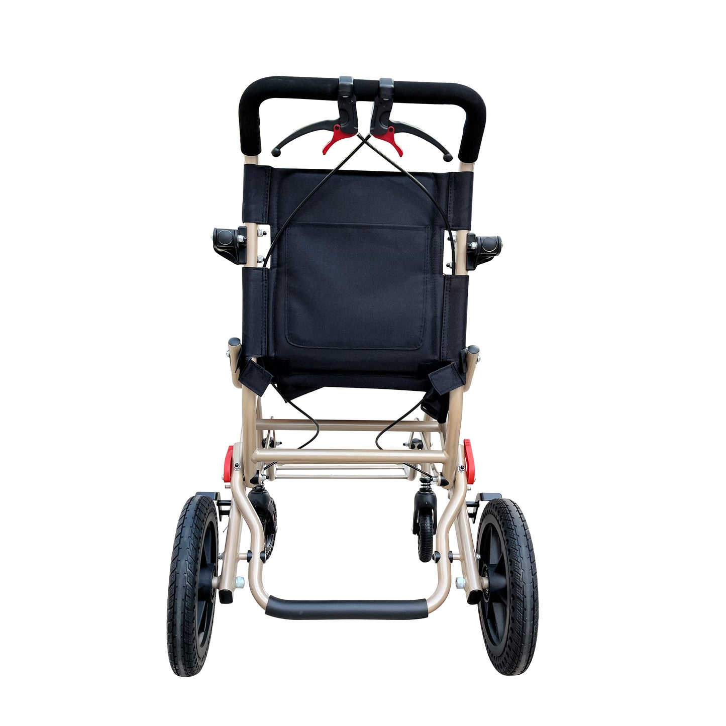 ULTRALIGHT ALUMINUM FOLDING MANUAL WHEELCHAIRS 16" WIDE SEAT (MAX 265 LBS.)