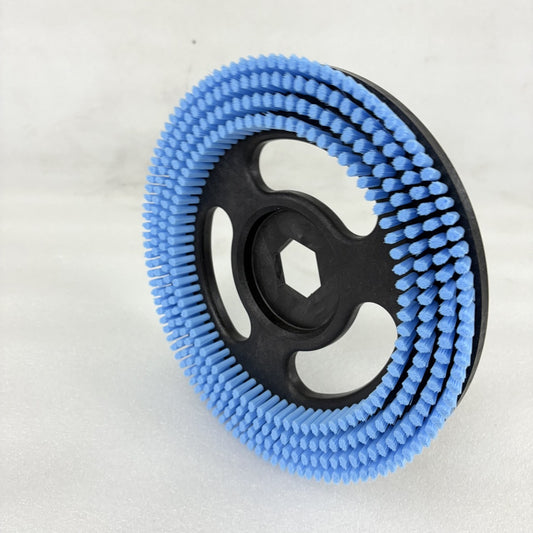Floor Scrubber Machine (Model# EM-K3) replacement parts, Package included: (1x Brush Medium Duty 11-inch)